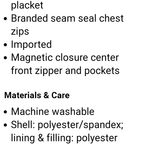 Perry Ellis Performance Jacket Mens Black Large nwt - Picture 8 of 8